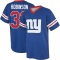 Aaron Robinson Name & Number Game Day V-Neck T-Shirt - Royal