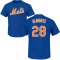 Abraham Almonte Name & Number T-Shirt - Royal