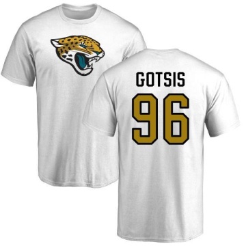 Adam Gotsis Name & Number T-Shirt - White