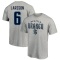 Adam Larsson Name & Number Lockup T-Shirt - Gray
