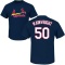 Adam Wainwright Name & Number T-Shirt - Navy
