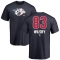 Adam Wilsby Name and Number Banner Wave T-Shirt - Navy