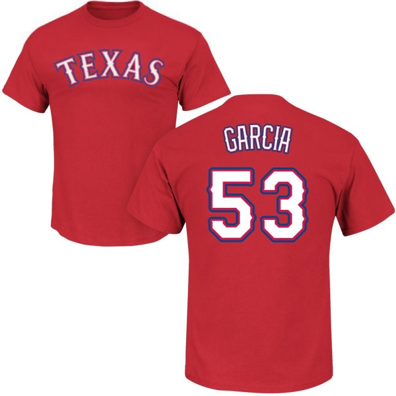 Adolis Garcia Name & Number T-Shirt - Red - Tshirtsedge