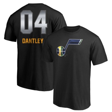 Adrian Dantley Midnight Mascot T-Shirt - Black