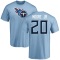 A.J. Moore Jr. Name & Number T-Shirt - Light Blue