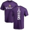 Akayleb Evans Backer T-Shirt - Purple