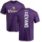 Akayleb Evans Backer T-Shirt - Purple