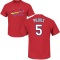 Albert Pujols Name & Number T-Shirt - Red