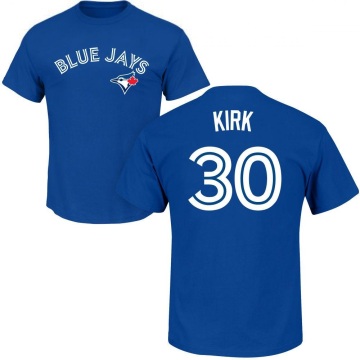 Alejandro Kirk Name & Number T-Shirt - Royal