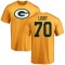 Alex Light Name & Number T-Shirt - Gold