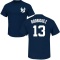 Alex Rodriguez Name & Number T-Shirt - Navy