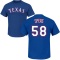 Alex Speas Name & Number T-Shirt - Royal