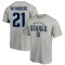 Alex Wennberg Name & Number Lockup T-Shirt - Gray