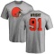Alex Wright Name & Number T-Shirt - Ash