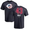 Alexis Diaz Name and Number Banner Wave T-Shirt - Navy