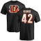Allan George Name & Number T-Shirt - Black