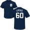 Andre Lipcius Name & Number T-Shirt - Navy