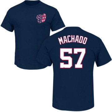 Andres Machado Name & Number T-Shirt - Navy