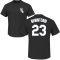 Andrew Benintendi Name & Number T-Shirt - Black
