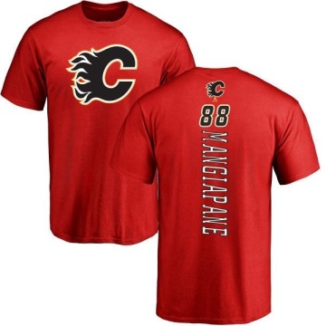 Andrew Mangiapane Backer T-Shirt - Red