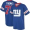 Andrew Thomas Name & Number Game Day V-Neck T-Shirt - Royal