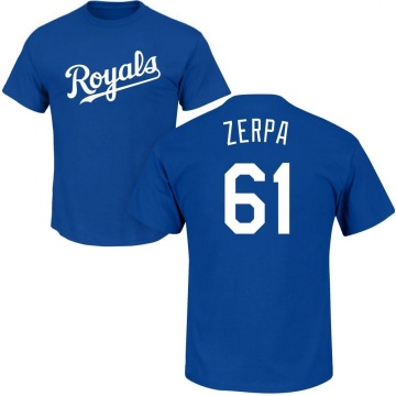 Angel Zerpa Name & Number T-Shirt - Royal