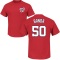 Anthony Banda Name & Number T-Shirt - Red