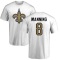 Archie Manning Name & Number T-Shirt - White