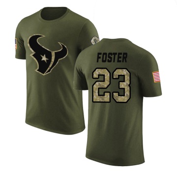 Arian Foster Legend Salute to Service T-Shirt - Olive
