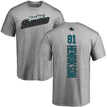Arvid Henrikson Backer T-Shirt - Ash