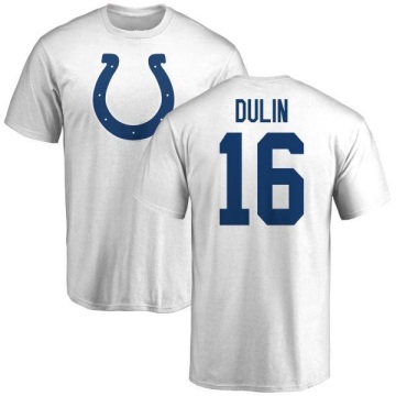 Ashton Dulin Name & Number T-Shirt - White