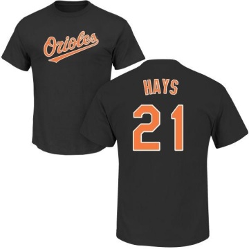 Austin Hays Name & Number T-Shirt - Black