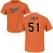 Austin Voth Name & Number T-Shirt - Orange