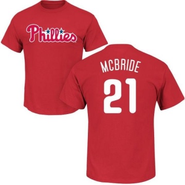 Bake Mcbride Name & Number T-Shirt - Red