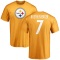Ben Roethlisberger Name & Number T-Shirt - Gold