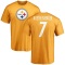 Ben Roethlisberger Name & Number T-Shirt - Gold