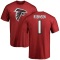 Bijan Robinson Name & Number T-Shirt - Red
