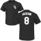 Bo Jackson Name & Number T-Shirt - Black