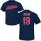 Bob Feller Name & Number T-Shirt - Navy