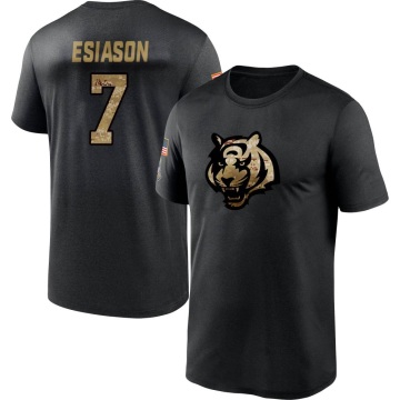 Boomer Esiason 2020 Salute To Service Performance T-Shirt - Black