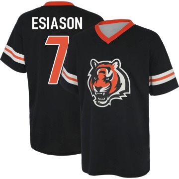 Boomer Esiason Name & Number Game Day V-Neck T-Shirt - Black