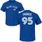 Bowden Francis Name & Number T-Shirt - Royal