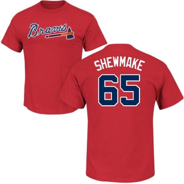 Braden Shewmake Name & Number T-Shirt - Red