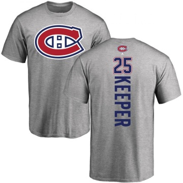 Brady Keeper Backer T-Shirt - Ash