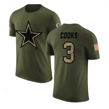Brandin Cooks Legend Salute to Service T-Shirt - Olive