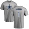 Brandon Aubrey Name & Number T-shirt - Gray