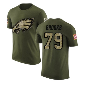 Brandon Brooks Legend Salute to Service T-Shirt - Olive