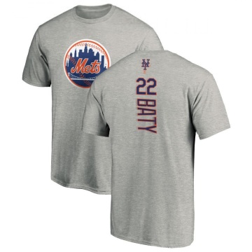 Brett Baty Backer T-Shirt - Ash