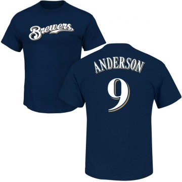 Brian Anderson Name & Number T-Shirt - Navy
