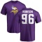 Brian Robison Name & Number T-Shirt - Purple